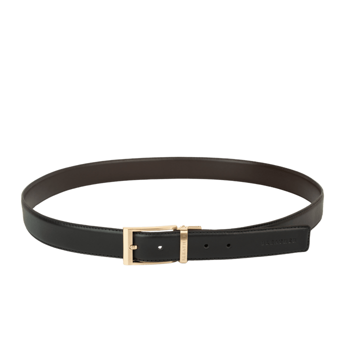 C90 - Ceinture Homme - Cuir Gold (Noir/Mr) - Bleather Maroc