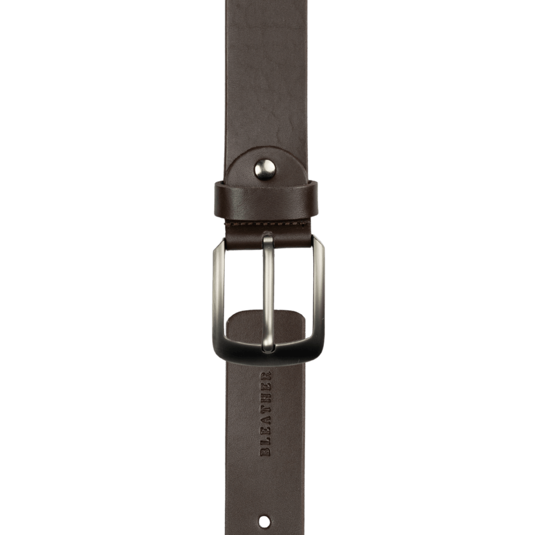 C95: Ceinture Homme - Cuir Marron - Bleather Maroc