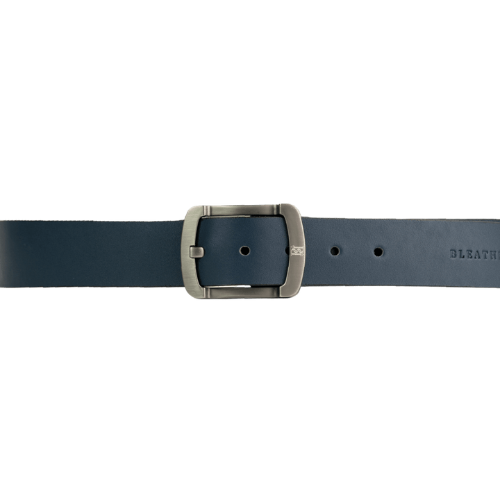 C97SL: Ceinture Homme - Cuir Bleu - Bleather Maroc