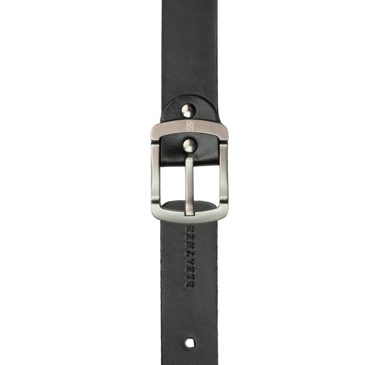 C97SL: Ceinture Homme - Cuir Noir - Bleather Maroc