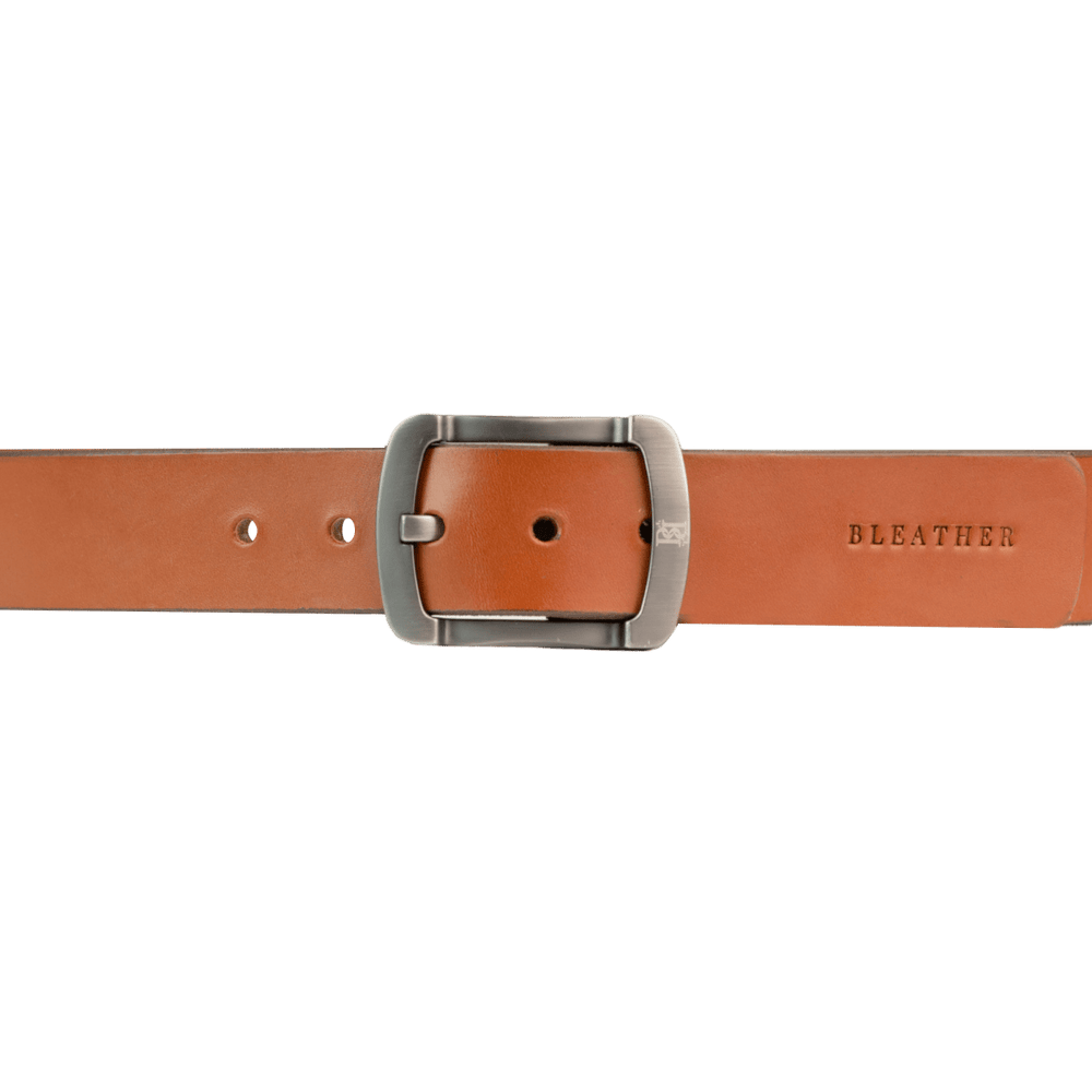 C97SL: Ceinture Homme - Cuir Tabac - Bleather Maroc