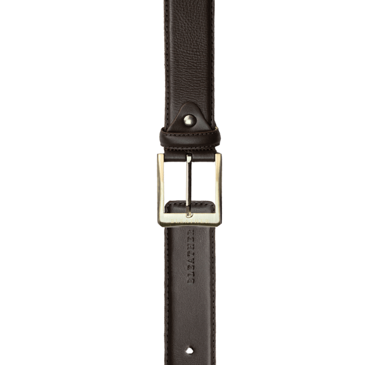 C99BR: Ceinture Homme - Cuir Marron Bronze - Bleather Maroc