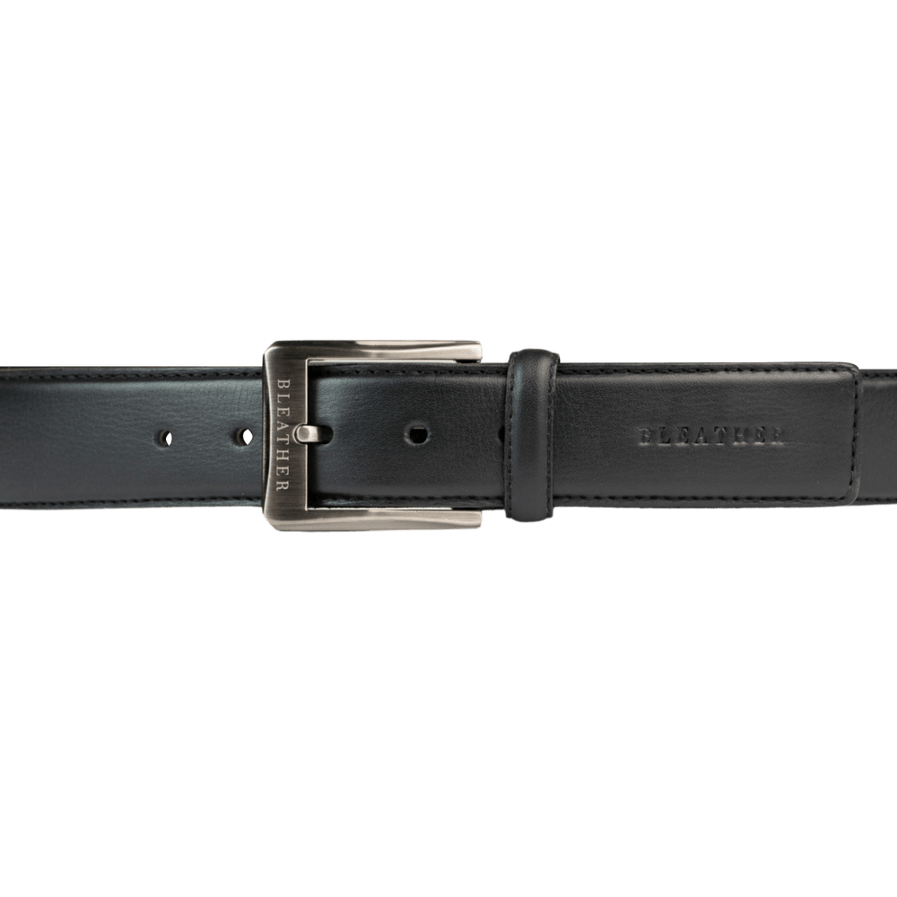 C99SL: Ceinture Homme - Cuir Noir - Bleather Maroc