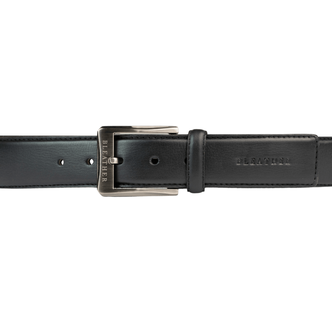 C99SL: Ceinture Homme - Cuir Noir - Bleather Maroc