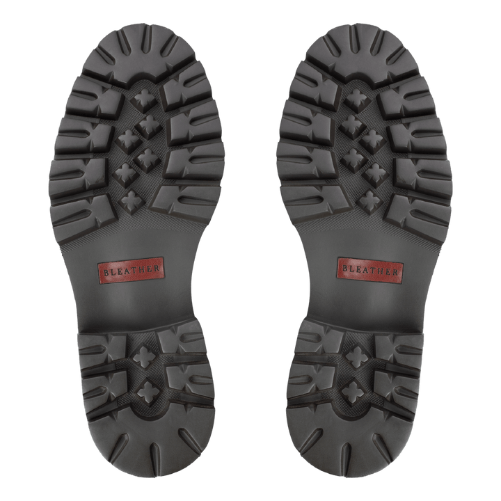 Carlton: Derby Homme - Cuir Marron - Bleather Maroc