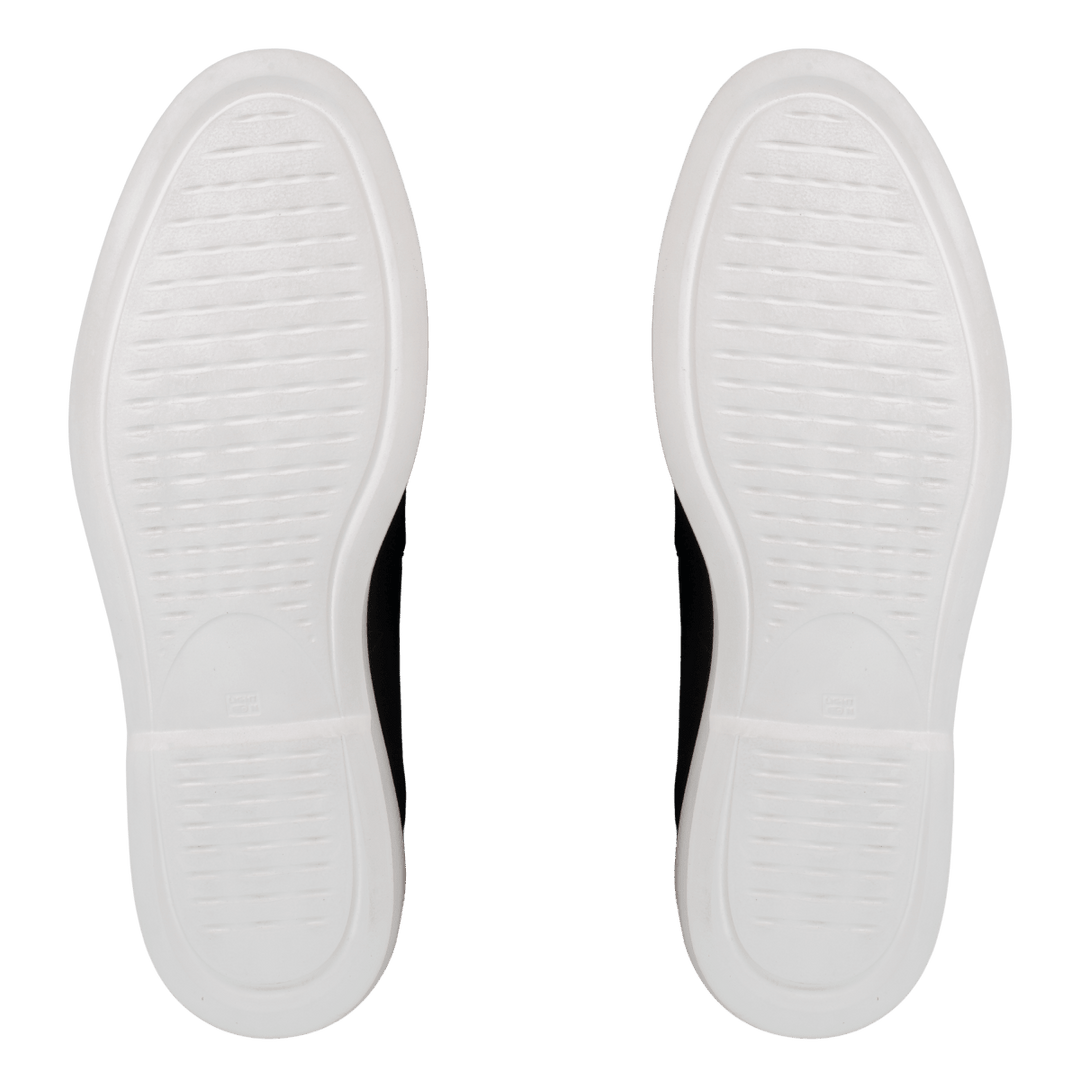 Carvo : Mocassin Homme - Cuir Noir - Bleather Maroc