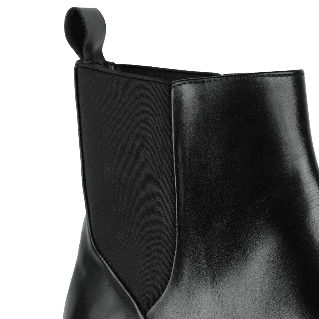 Cavan: Chelsea Boots Homme - Cuir Noir - Bleather Maroc