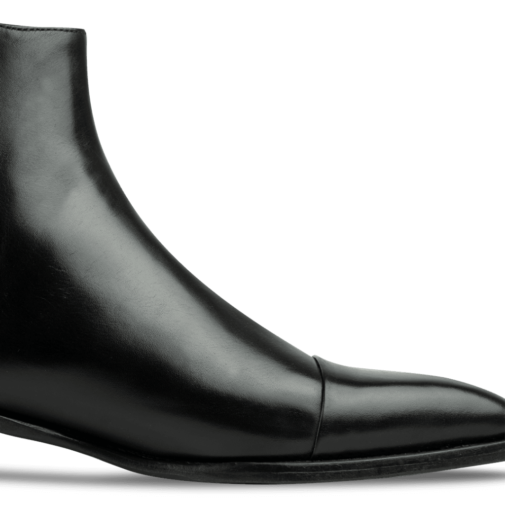 Cavan: Chelsea Boots Homme - Cuir Noir - Bleather Maroc
