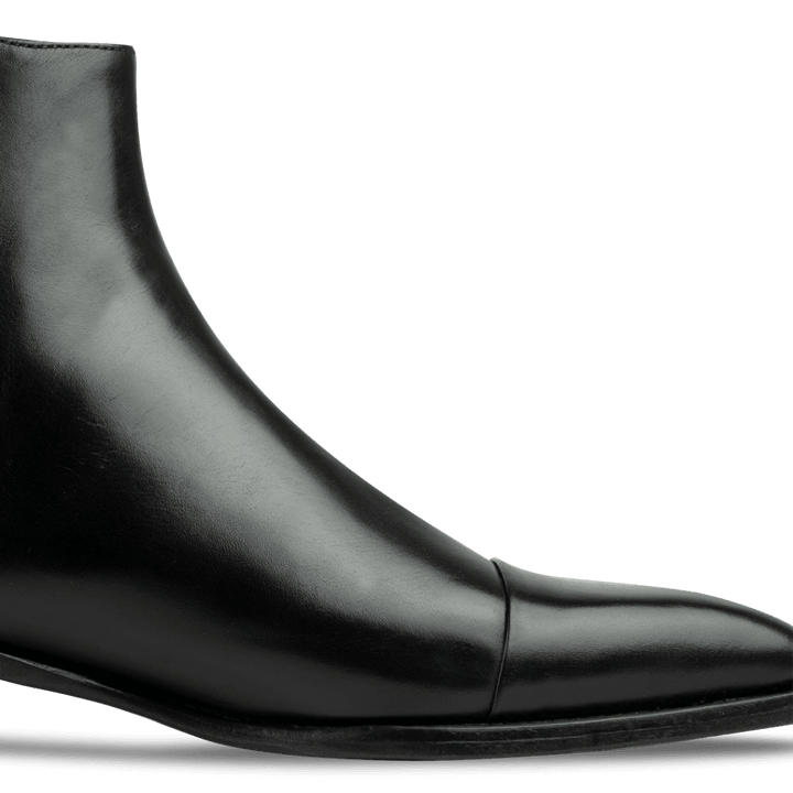 Cavan: Chelsea Boots Homme - Cuir Noir - Bleather Maroc