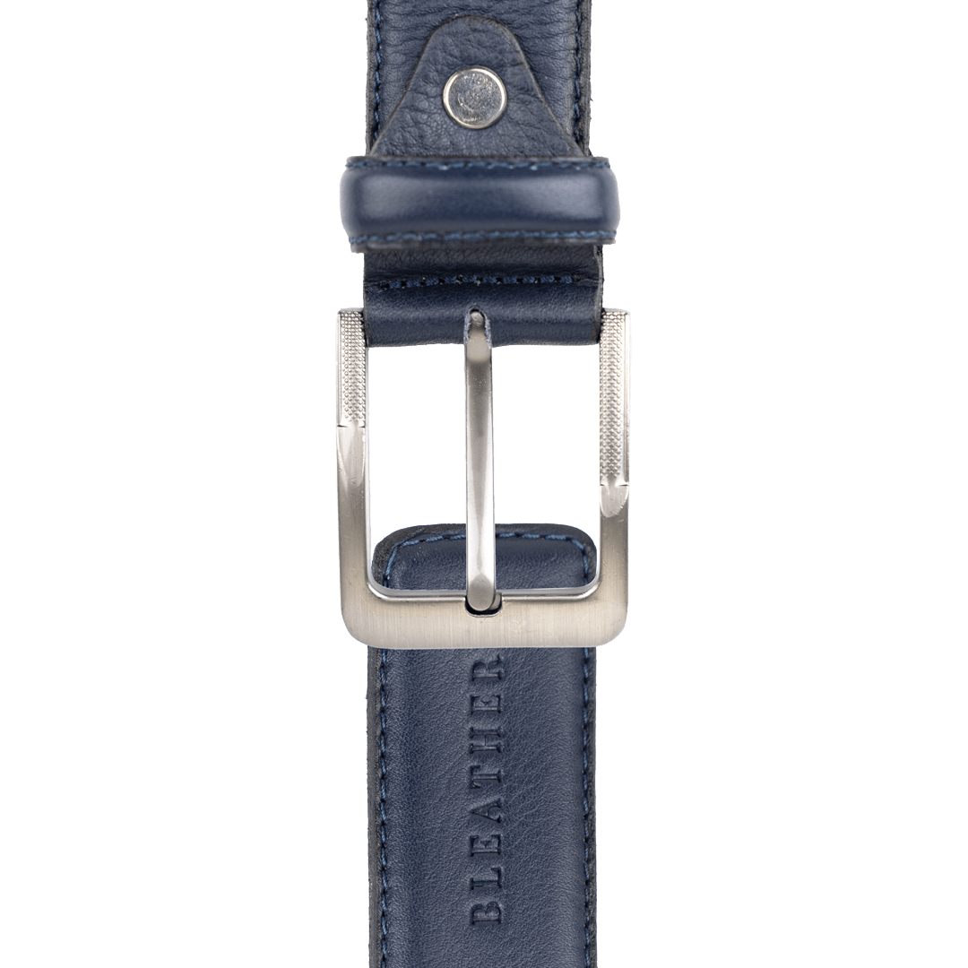 Ceinture: C50 Bleu - Bleather Maroc