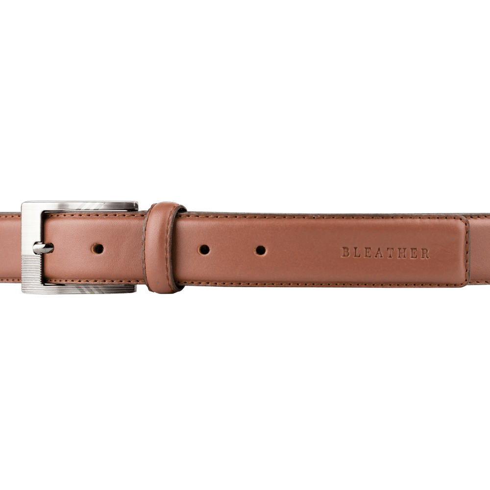 Ceinture: C52 Cognac - Bleather Maroc