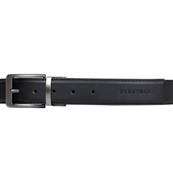 Ceinture: C66 Double Face Noir/Cognac - Bleather Maroc