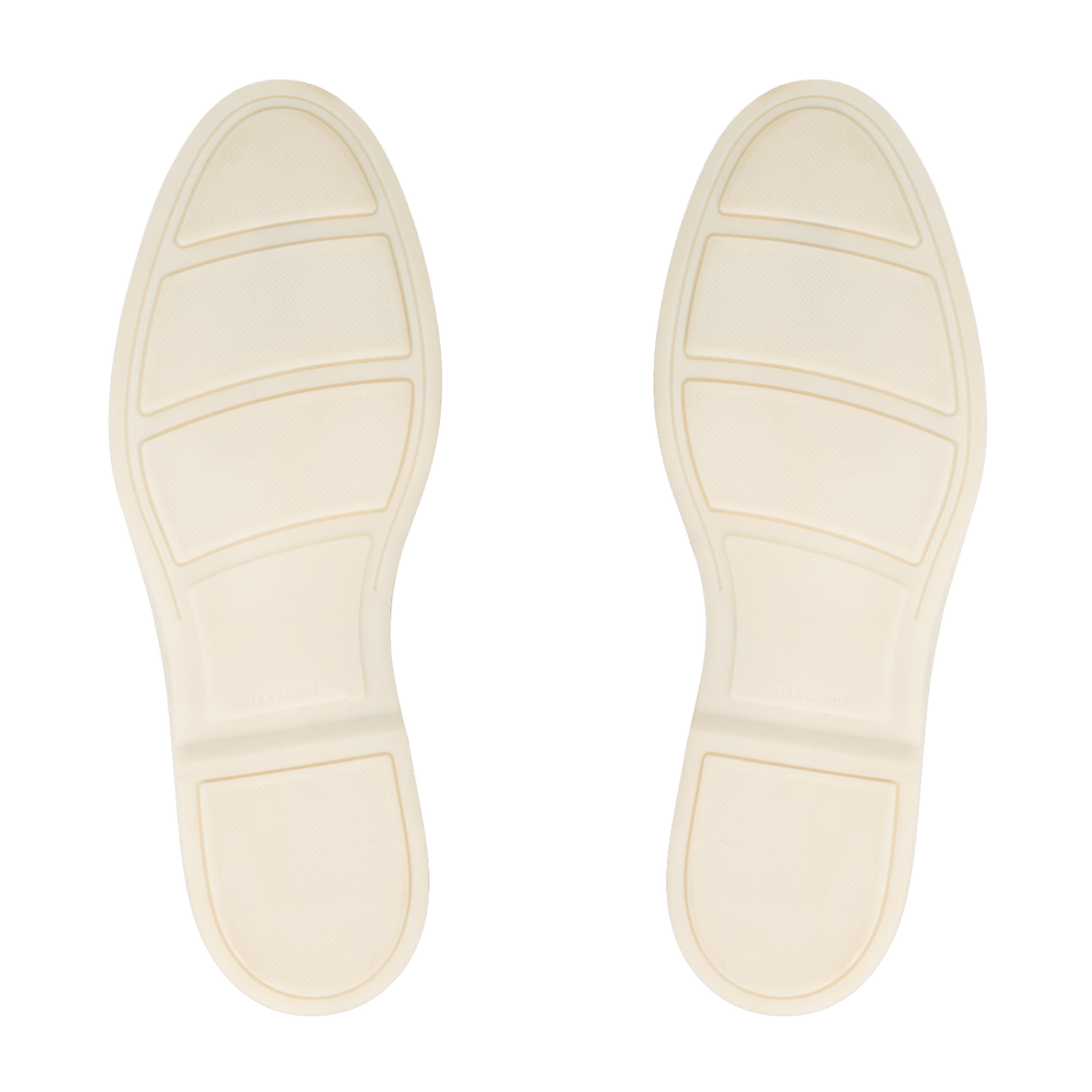 Charlize : mocassin Femme - Daim vert - Bleather Maroc