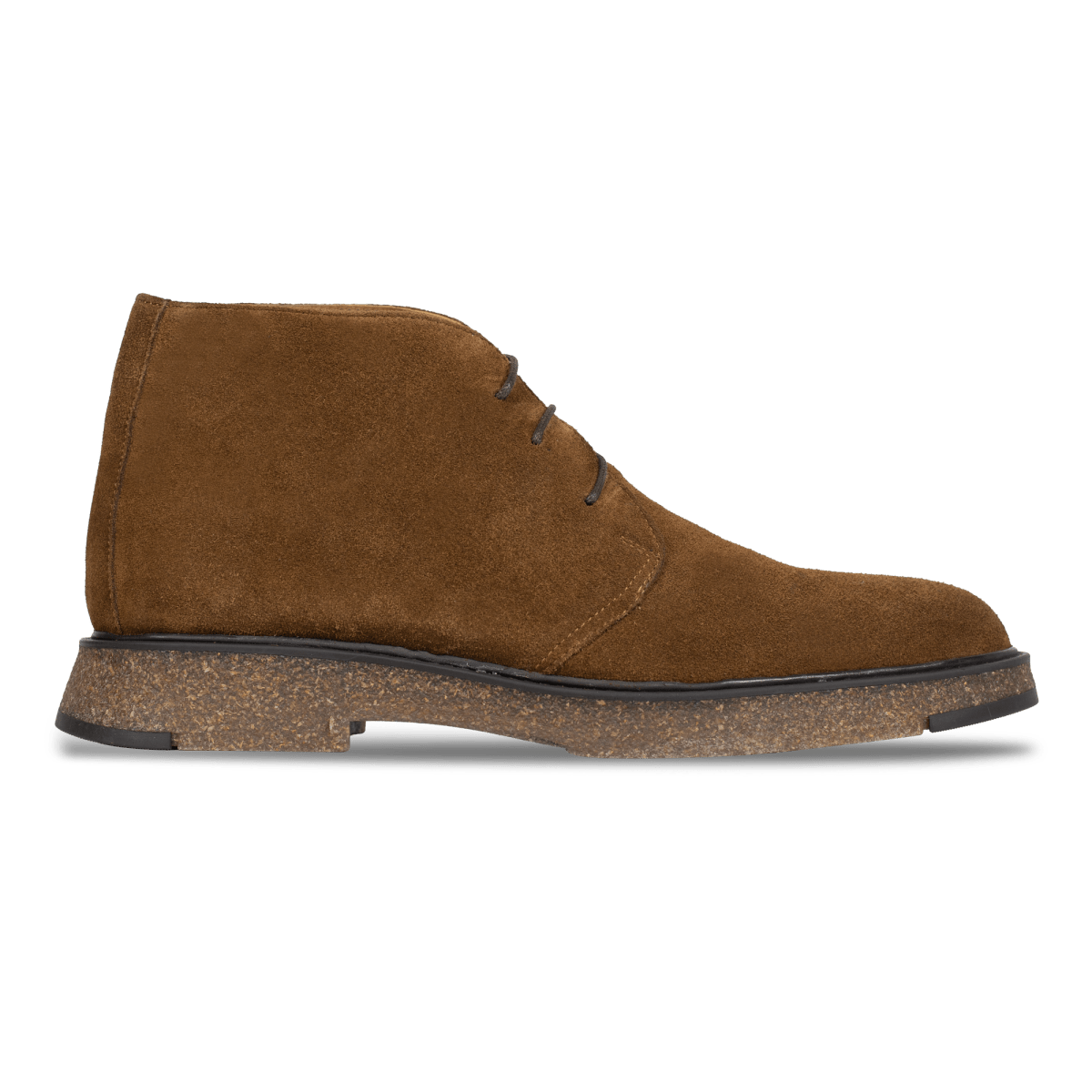 Bottes Desert Homme Clarke Daim Cognac