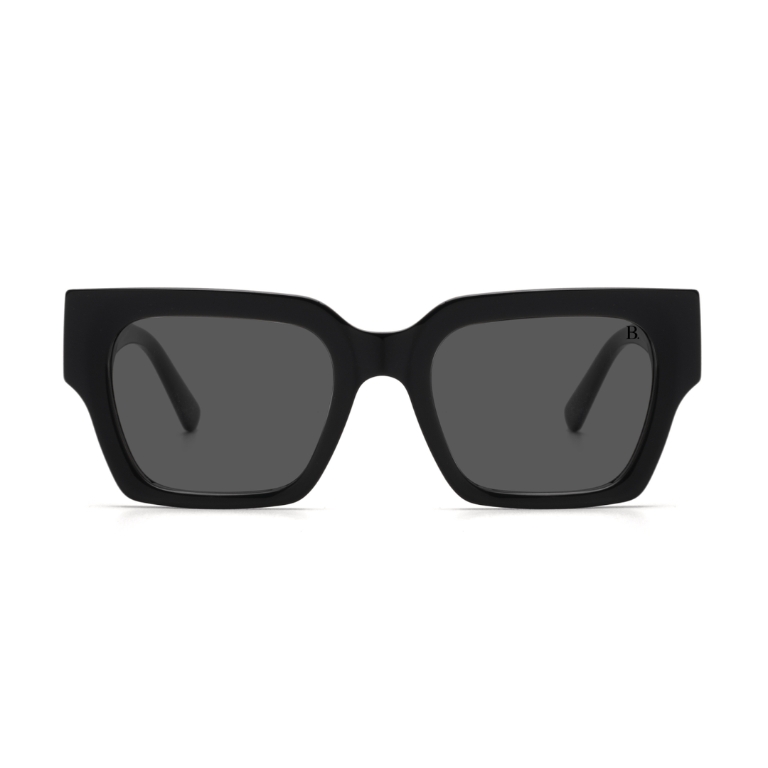 Cosmos: Lunettes de soleil de luxe Noir - Bleather Maroc