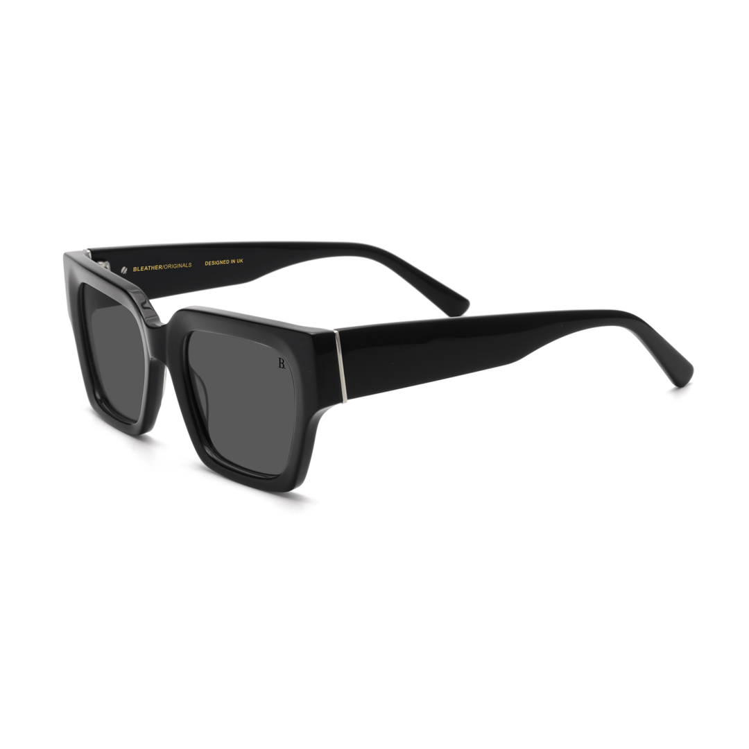 Cosmos: Lunettes de soleil de luxe Noir - Bleather Maroc