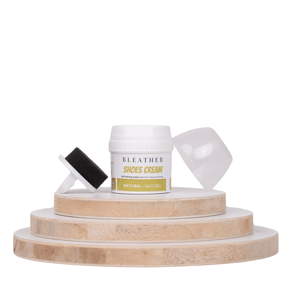 Crème auto - lustrante: Naturel - 60ml - Bleather Maroc