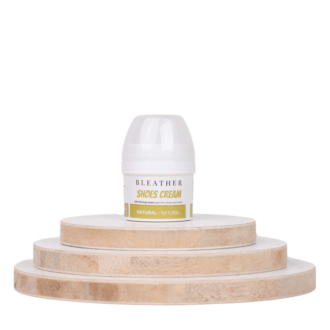 Crème auto - lustrante: Naturel - 60ml - Bleather Maroc