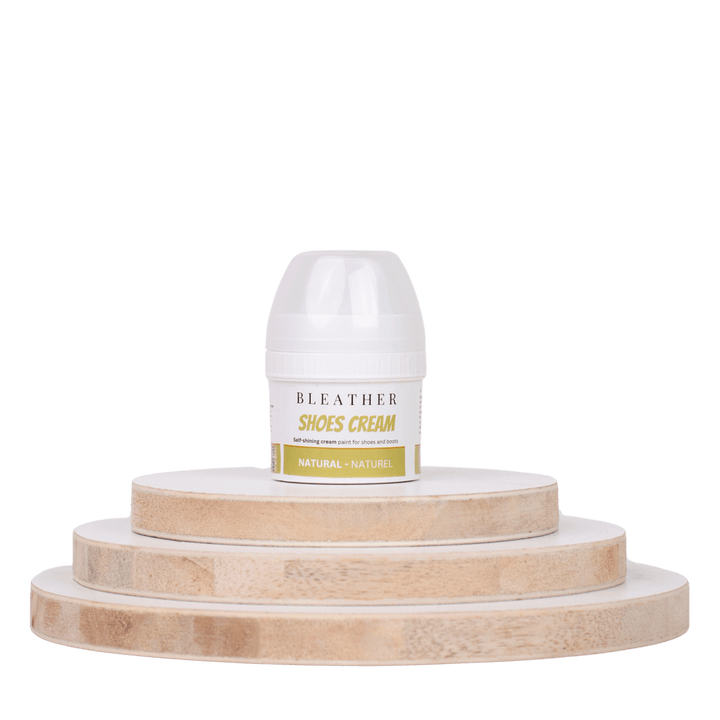 Crème auto - lustrante: Naturel - 60ml - Bleather Maroc