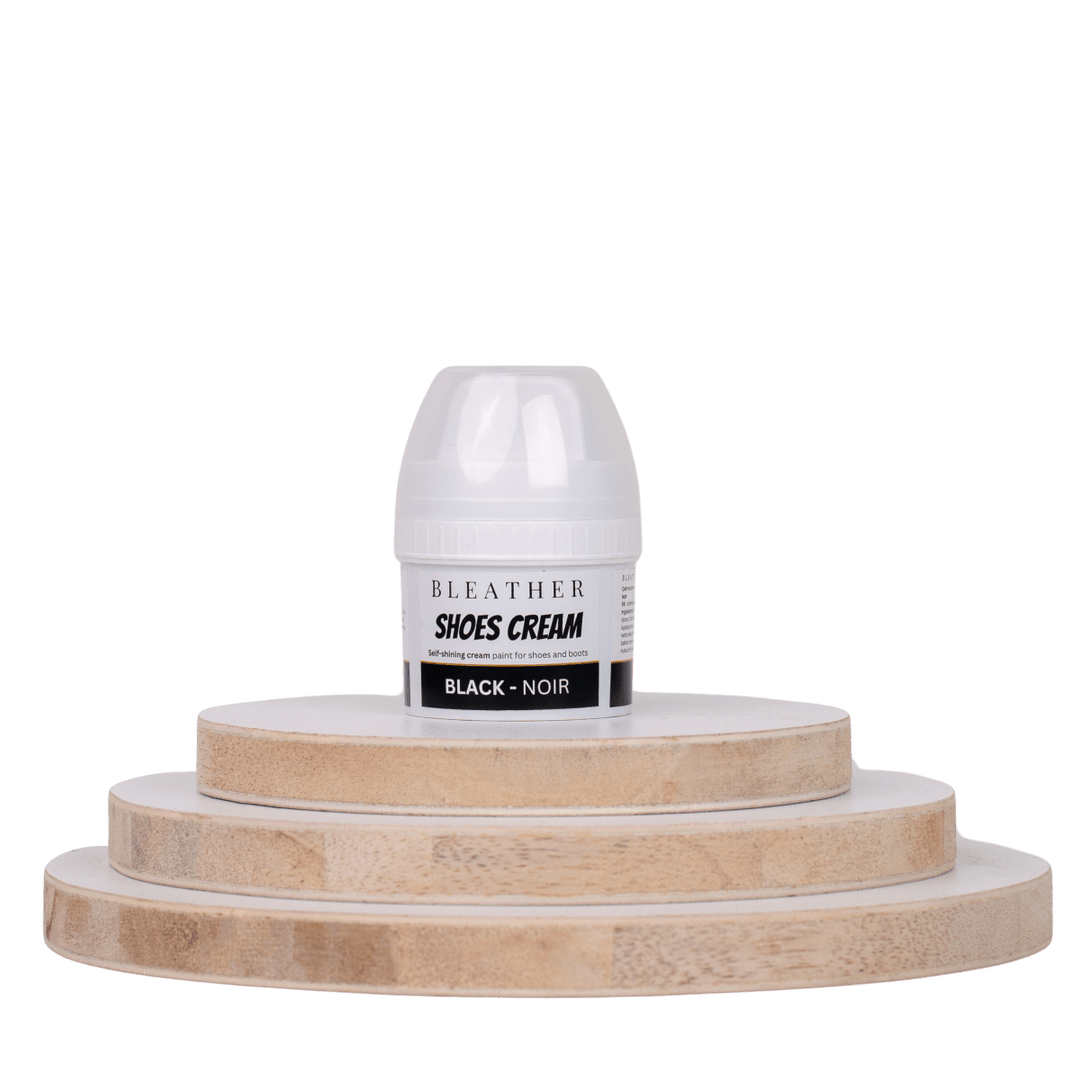Crème auto - lustrante: Noir - 60ml - Bleather Maroc