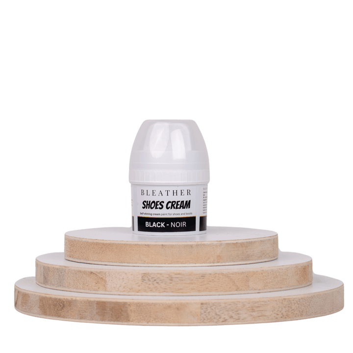 Crème auto - lustrante: Noir - 60ml - Bleather Maroc
