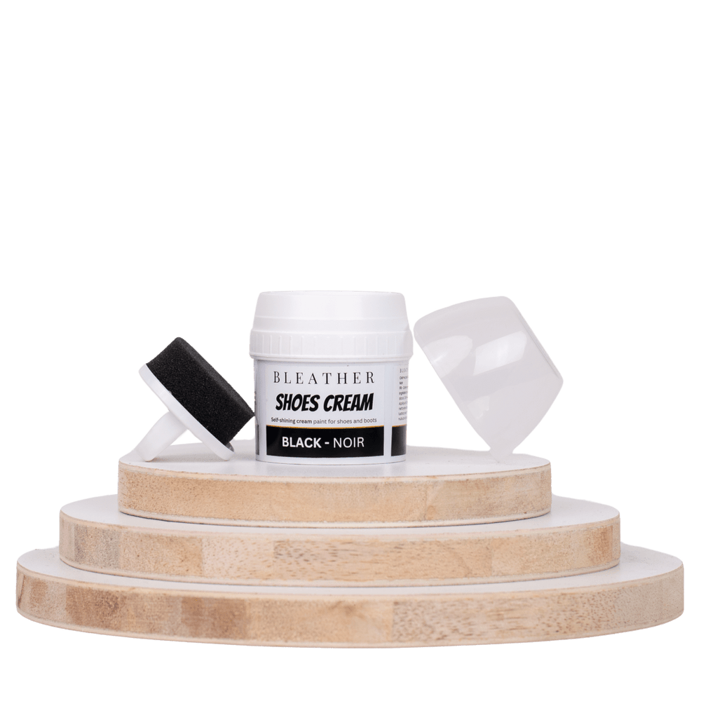 Crème auto - lustrante: Noir - 60ml - Bleather Maroc
