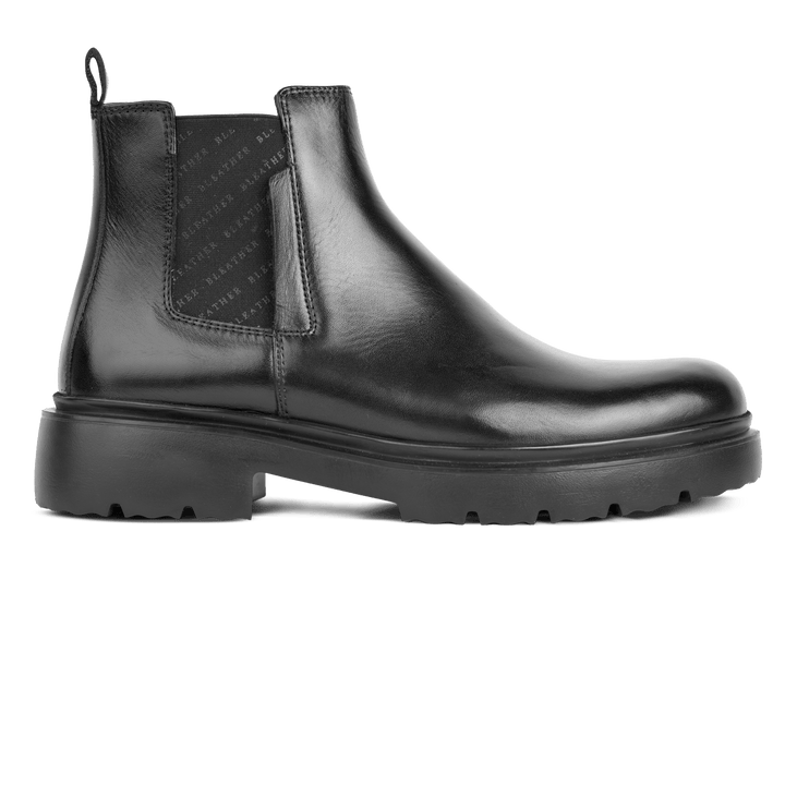 Dean: Chelsea Boots Homme - Cuir Noir - Bleather Maroc
