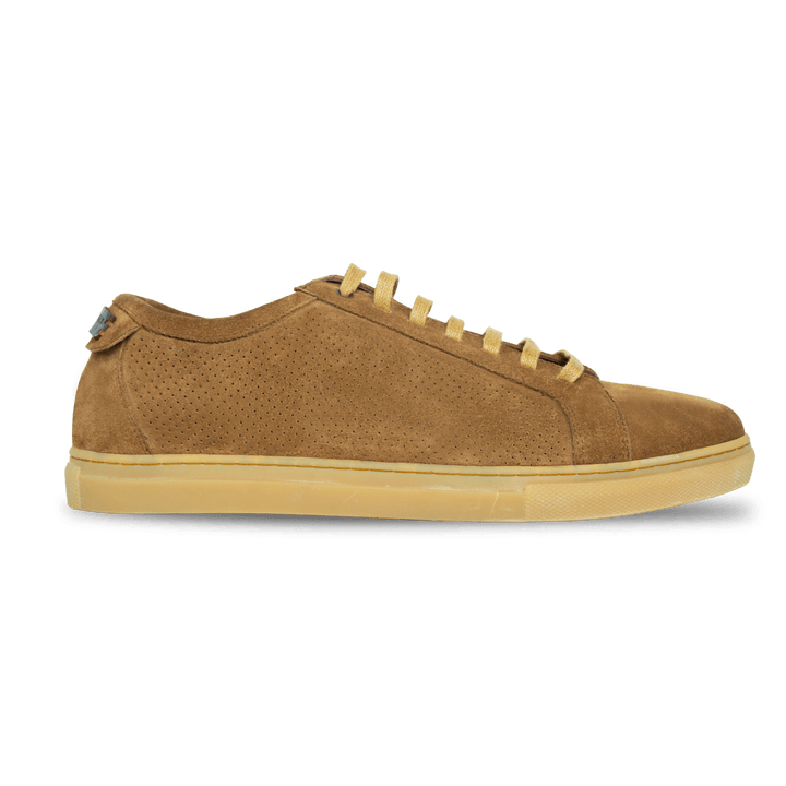 Denis : Sneakers Homme - Daim Tabac - Bleather Maroc