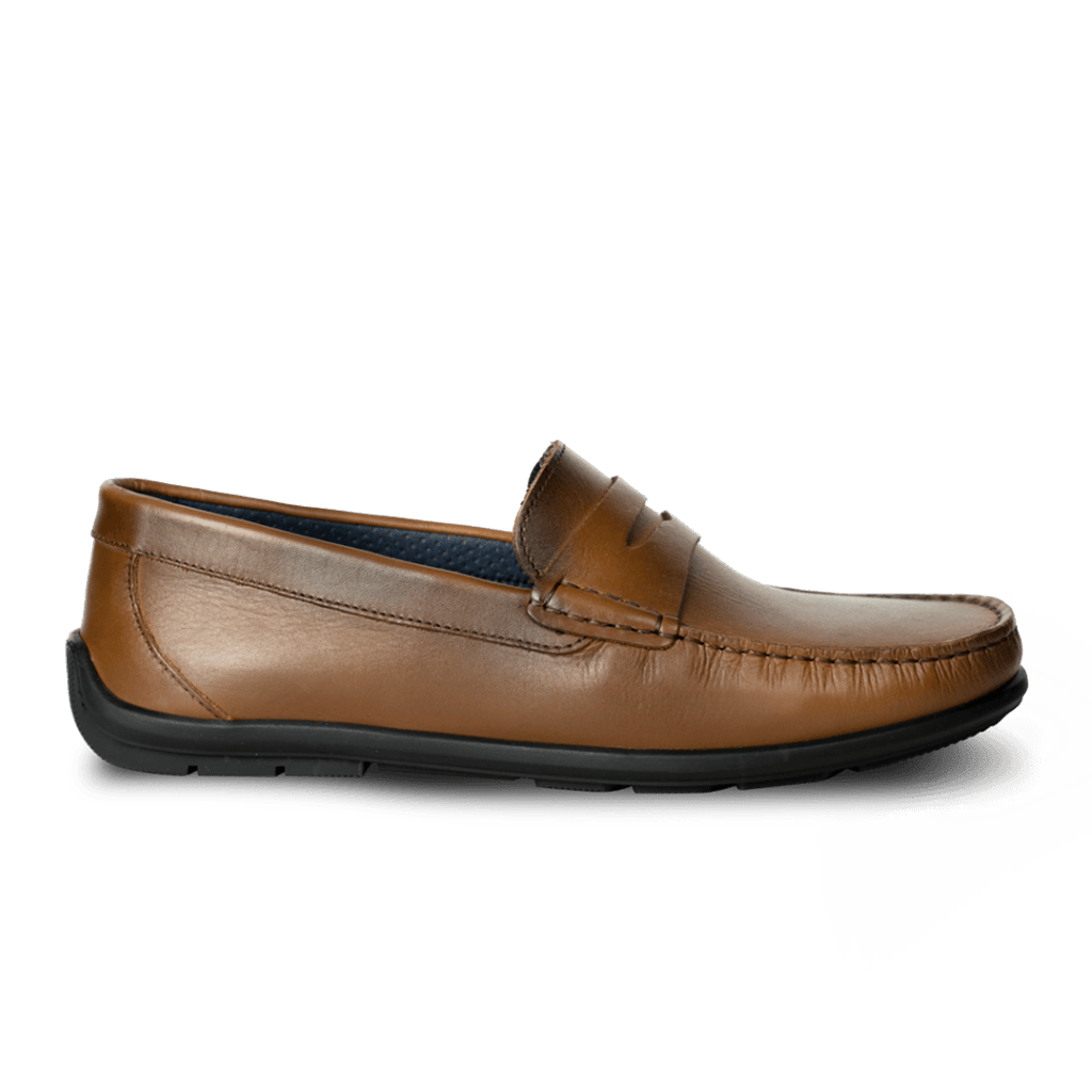 Mocassins Homme en Daim Marron Denver