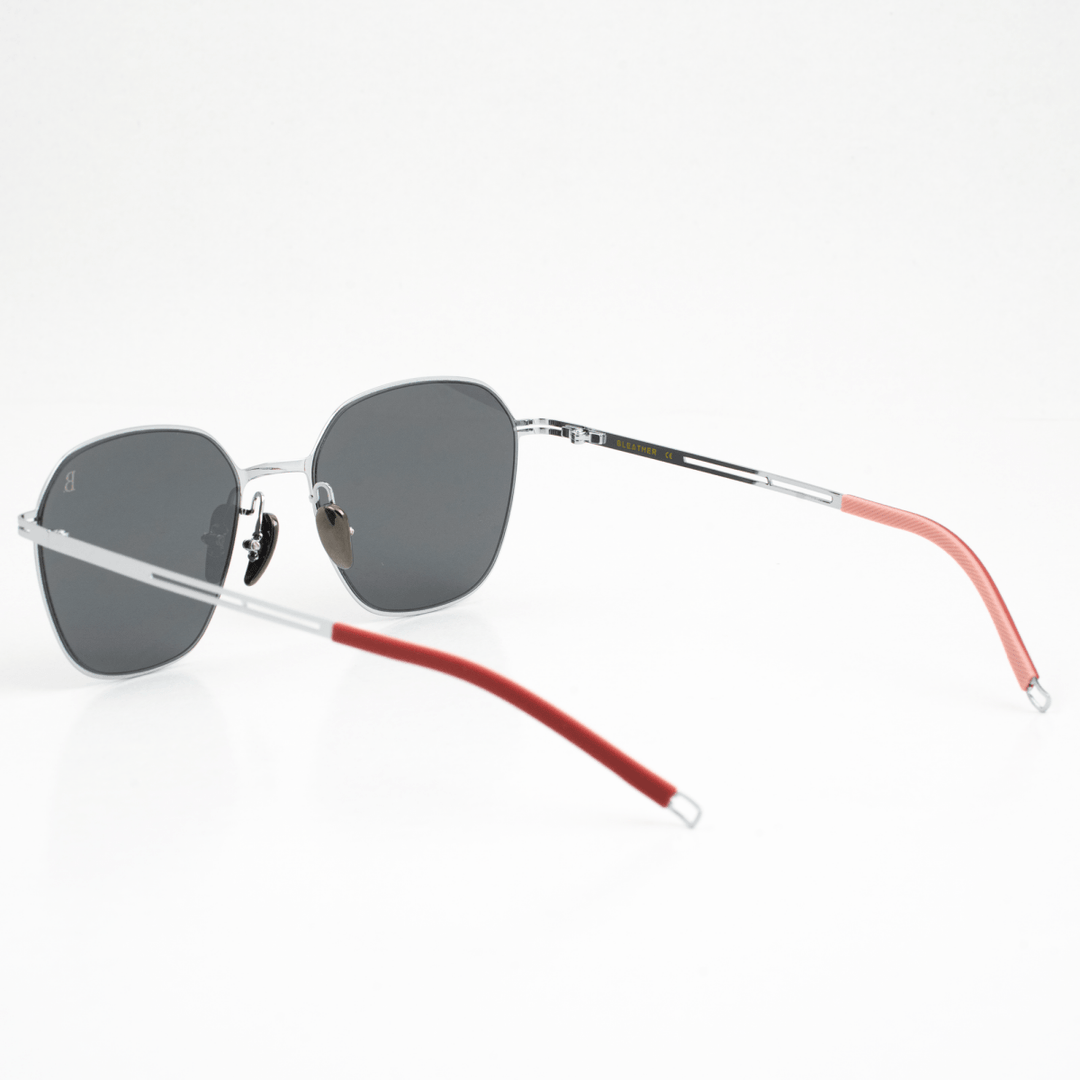 Dusk: Lunettes de soleil de luxe Argente - Bleather Maroc