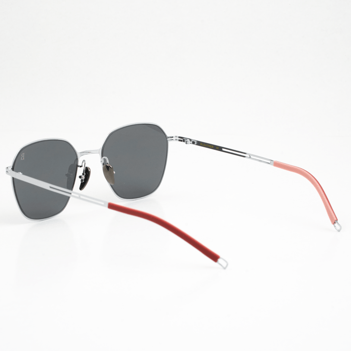 Dusk: Lunettes de soleil de luxe Argente - Bleather Maroc