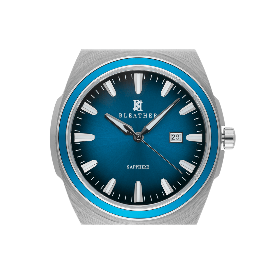 Earl: Montre Quartz Homme – Acier Argenté - Bleather Maroc