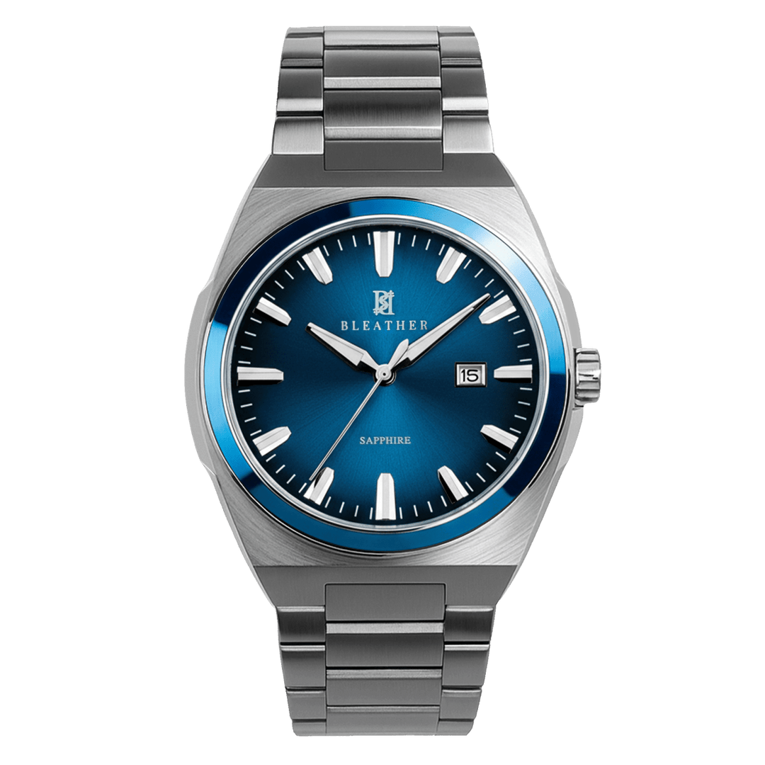 Earl: Montre Quartz Homme – Acier Argenté - Bleather Maroc