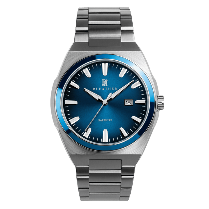 Earl: Montre Quartz Homme – Acier Argenté - Bleather Maroc