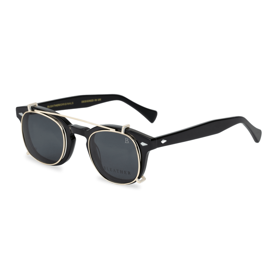 Eclipse: Lunettes à clips de luxe - Bleather Maroc
