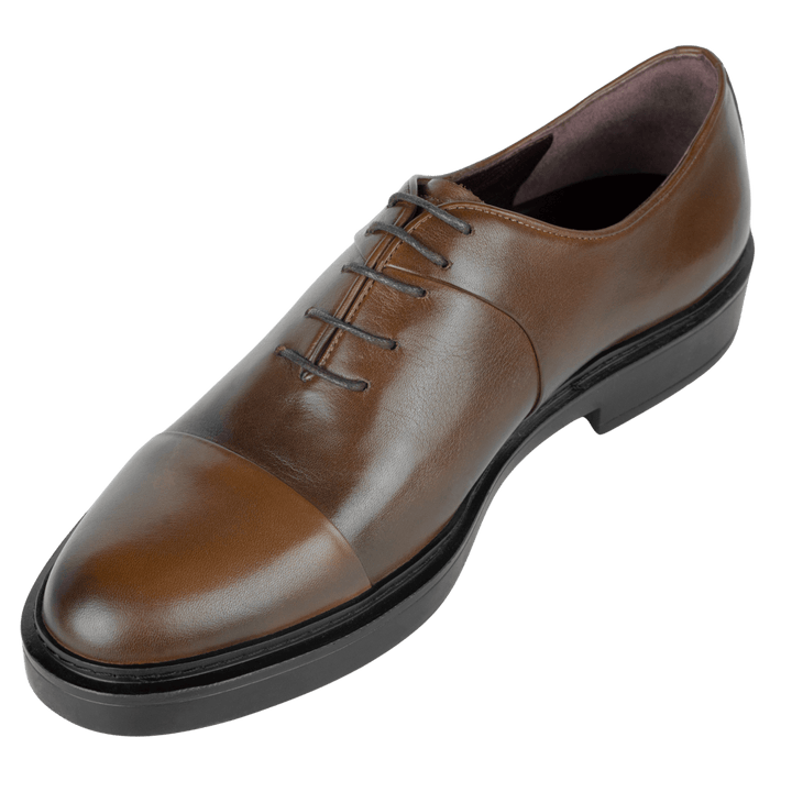 Edouard: Richelieu Homme - Cuir Marron - Bleather Maroc