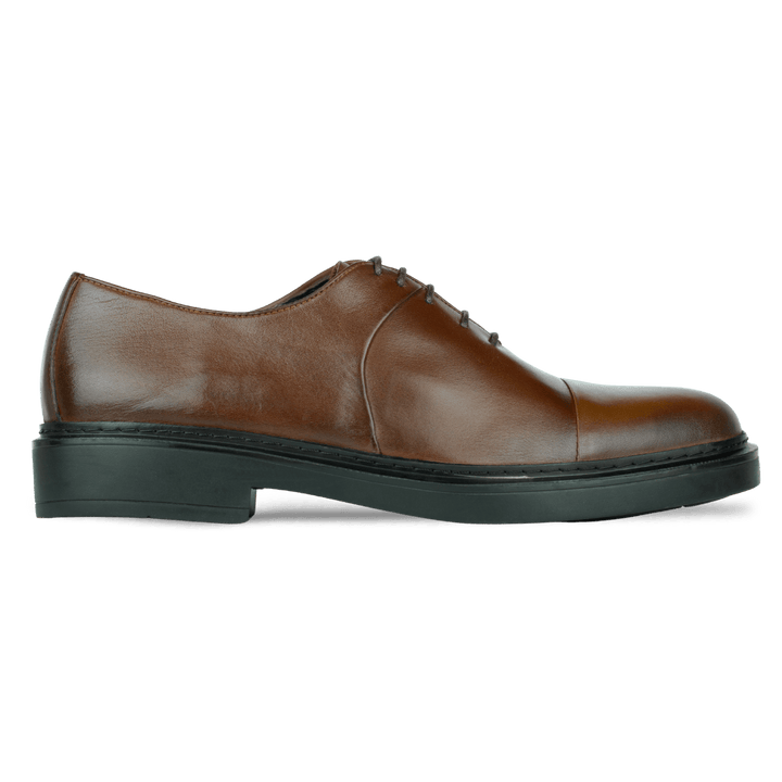 Edouard: Richelieu Homme - Cuir Marron - Bleather Maroc