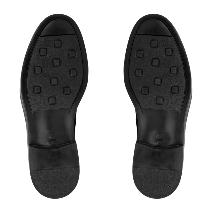 Edouard: Richelieu Homme - Cuir Marron - Bleather Maroc