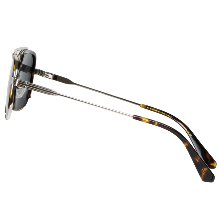 Equinox: Lunettes de soleil de luxe Havane - Bleather Maroc
