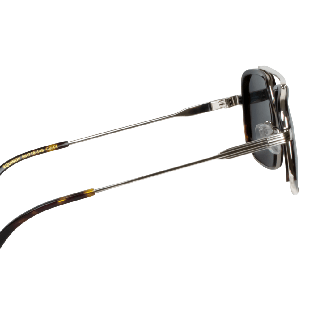 Equinox: Lunettes de soleil de luxe Havane - Bleather Maroc