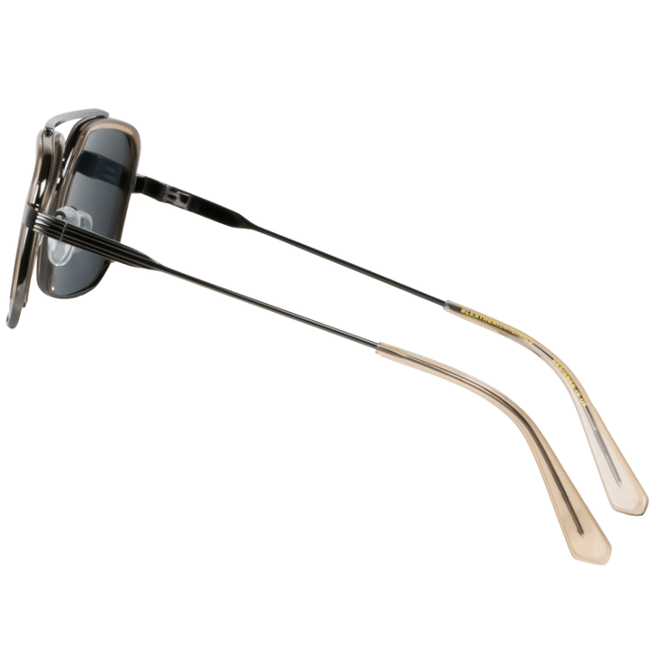 Equinox: Lunettes de soleil de luxe Marron/Gris - Bleather Maroc