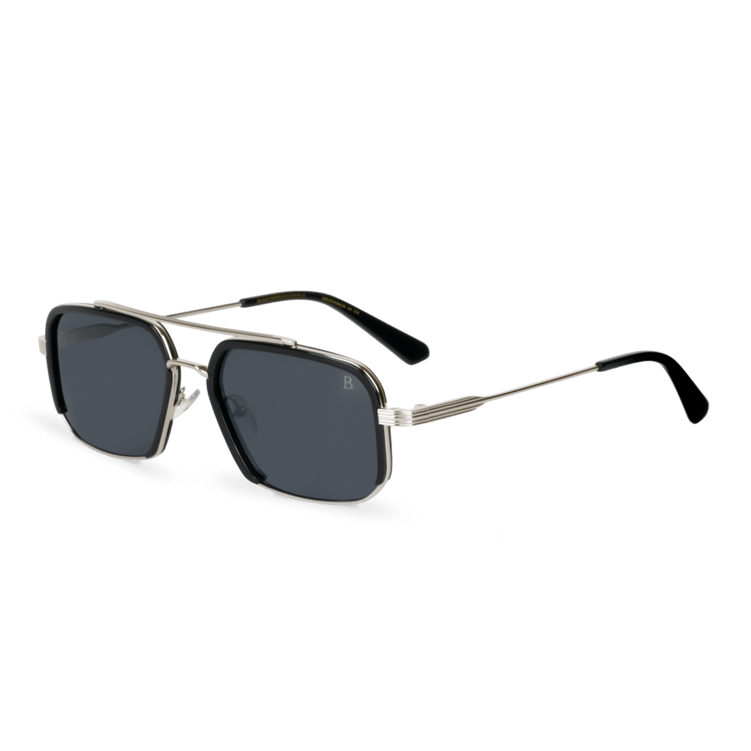 Equinox: Lunettes de soleil de luxe Noir - Bleather Maroc