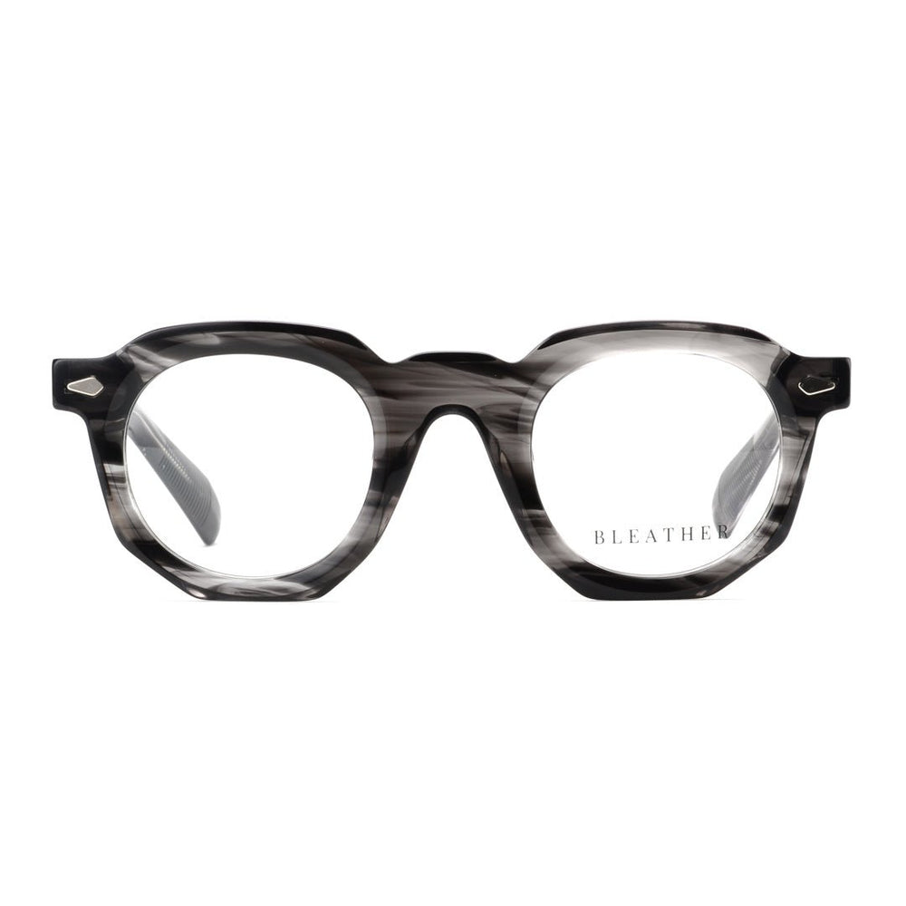Fable: Lunettes à clips de luxe Gris - Bleather Maroc