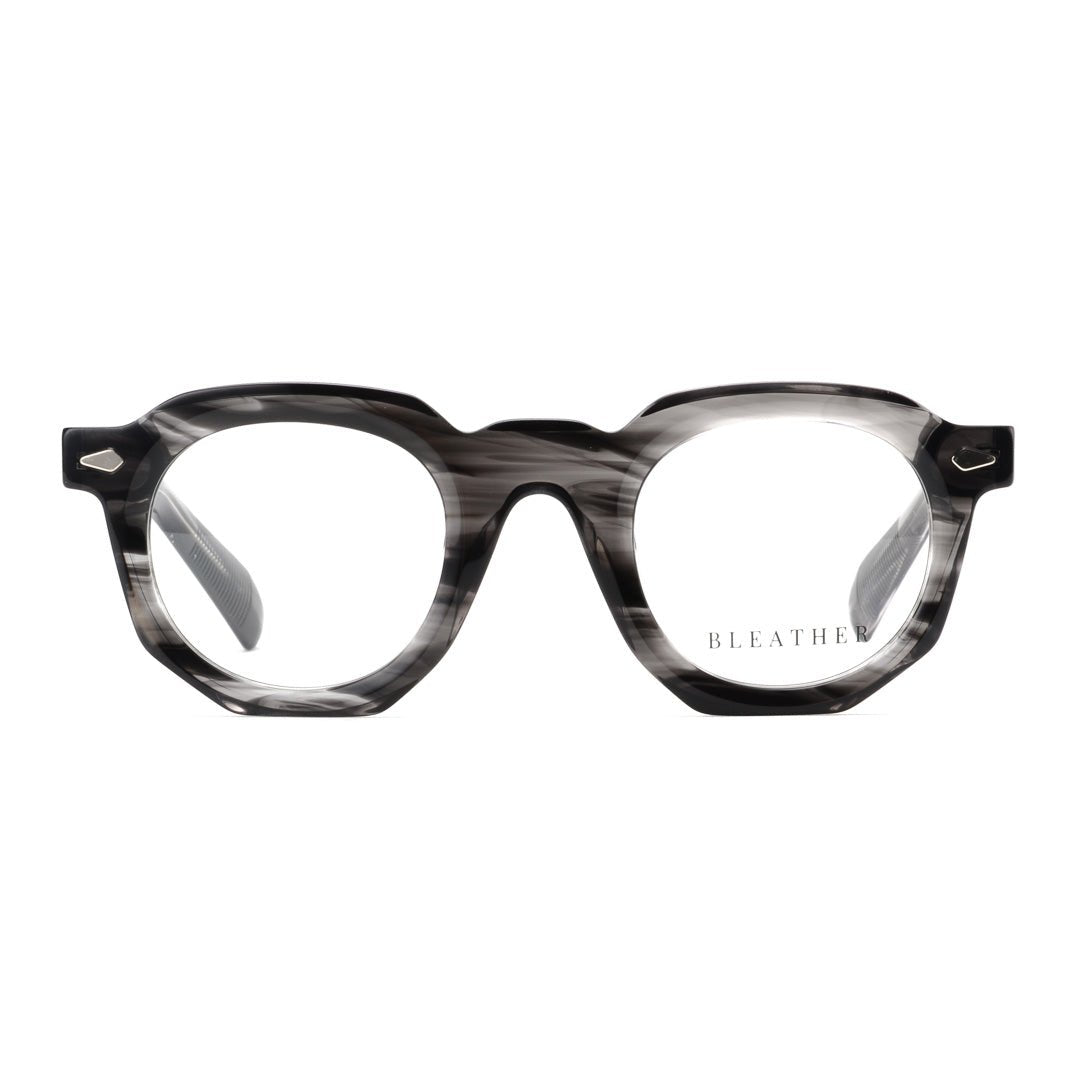 Fable: Lunettes à clips de luxe Gris - Bleather Maroc