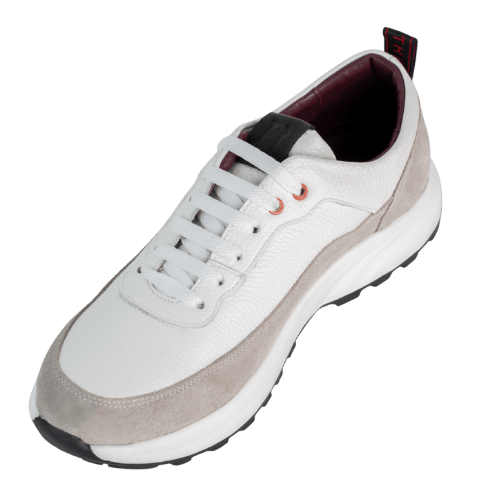 Gantz : Sneakers Homme - Cuir BLanc - Bleather Maroc