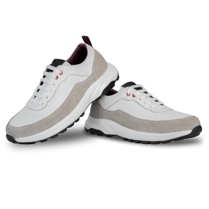 Gantz : Sneakers Homme - Cuir BLanc - Bleather Maroc