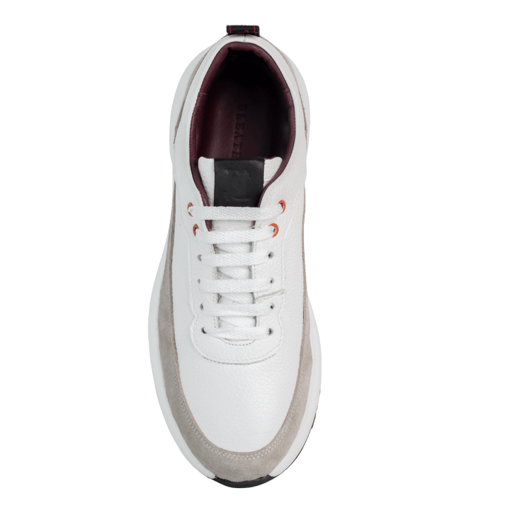 Gantz : Sneakers Homme - Cuir BLanc - Bleather Maroc