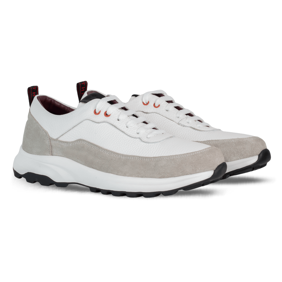 Gantz : Sneakers Homme - Cuir BLanc - Bleather Maroc