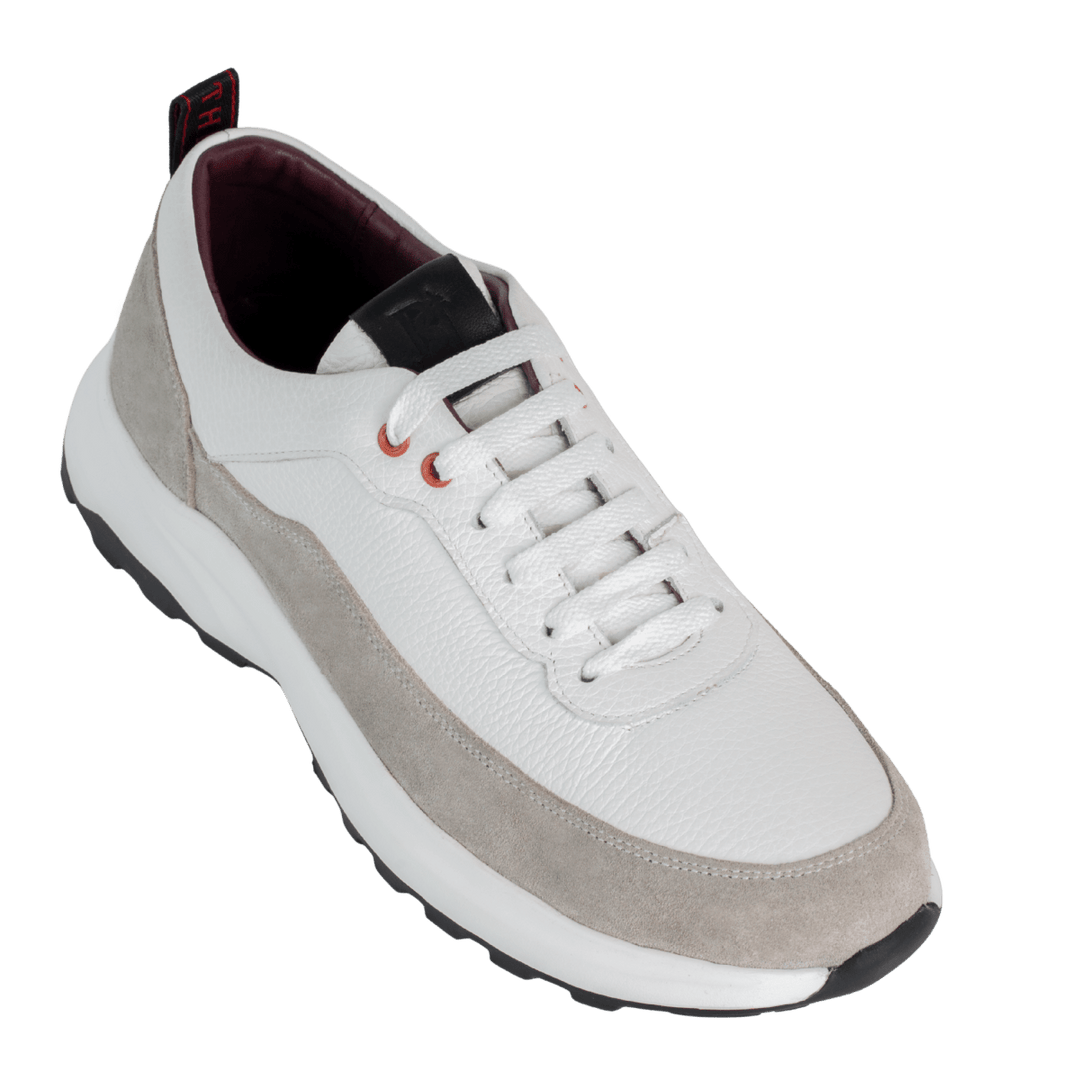 Gantz : Sneakers Homme - Cuir BLanc - Bleather Maroc