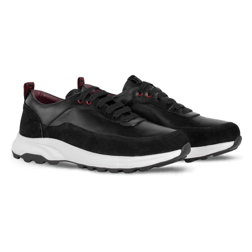 Gantz : Sneakers Homme - Cuir Noir - Bleather Maroc